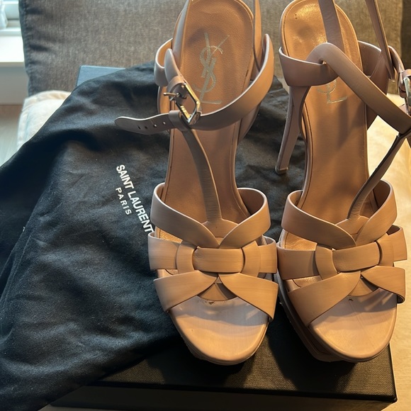 Saint Laurent Tribute Platform Sandals. Authentic! - Picture 6 of 6